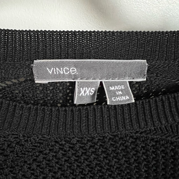Vince Mesh Chevron Sweater - Picture 3 of 3